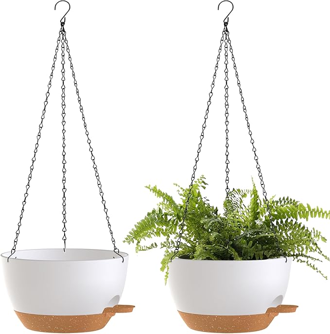 12 Inch Hanging Baskets 2 PC by SQKH