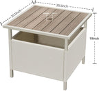 LZRS Adirondack Square Outdoor Side Table - Image 3
