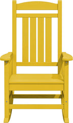 KINGYES HDPE Rocking Chairs Outdoor, Patio Rocking Chairs - Image 10