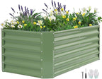 Galvanized Raised Garden Bed by BIRDSINYARD