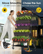 5-Tier Vertical Garden Bed Planter Boxes - Image 6