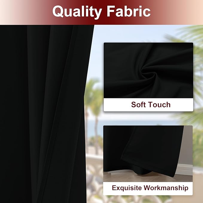 HolidayIdeas Grommet Outdoor Curtains - Image 4