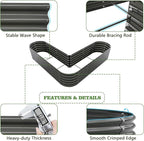A ANLEOLIFE 12-Pack Galvanized Raised Garden Beds Outdoor, Whole Backyard Farm - Image 7