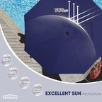 Tempera Patio Market Outdoor Table Umbrella - Image 3