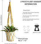 Artilady Boho Macrame Plant Hangers - Image 5