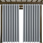 Water Resistant Outdoor Patio Curtain Darkening Thermal Insulated Indoor - Image 9