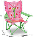 Melissa & Doug Bella Butterfly Child's Outdoor Chair - Image 3