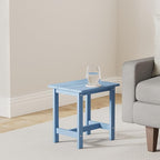 LUE BONA Outdoor Side Table, HDPS Small Outdoor Table, Adirondack Side Table - Image 2