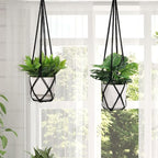 YIBOT Macrame Plant Hanger Indoor Set of 2 - Image 7