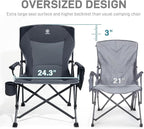 EVER ADVANCED Oversized Folding Camping Chair - Image 5