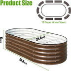 SnugNiture Galvanized Raised Garden Bed - Image 2