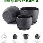 Plant Pots 10/9/8 inch, Flower Pots - Image 4