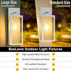 Large Size Outdoor Wall Light Fixtures, Exterior Lighting Fixtures Porch - Image 3