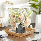 Briful 5 Size Galvanized Buckets Rustic Farmhouse Metal Bucket Galvanized - Image 3