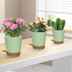 Self Watering Pots, 7/6.5/6/5.5/5/4 inch Flower Pots - Image 7