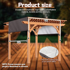 Universal Pergola Replacement Canopy Outdoor Canopy Shade Cover Waterproof - Image 2