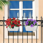 MADHOLLY Railing Planter with Drainage Holes - Image 7