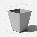 Veradek Pure Series Nobleton Plastic Planter - Image 2