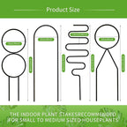 4 Pcs Small Metal Trellis for Potted Plants, Mini Trellis for Potted Plant - Image 3