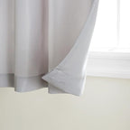 TOWN & COUNTRY BASICS Cabana Solid Heavyweight Indoor Outdoor Curtains - Image 2