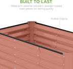 Best Choice Products 4x2x2ft Outdoor Metal Raised Garden Bed, Deep Root Box - Image 7