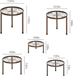 CADANI 5-Pack Metal Plant Stands - Image 7