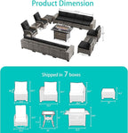 16-Piece Outdoor Patio Furniture Set - Image 5