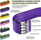 Galvanized Metal Planter Raised Garden Bed Kit - Image 2