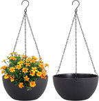 8 inch Small Hanging Planters Plant Pots by Meowell