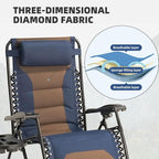 Zero Gravity Chair Set of 4 Oversized Padded Recliner - Image 5