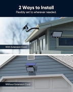 JACKYLED Upgraded Solar Flood Lights Outdoor Motion Sensor, 1000 Lumens Dusk to - Image 4