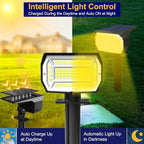 LOTMOS Solar Spot Lights Outdoor Waterproof IP67, 10 Pack Landscape Spotlights - Image 4