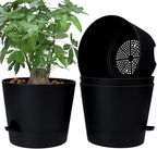 12 Inches Indoor Self Watering Planters by AFamilyofGardenLovers