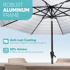 Tempera Patio Market Outdoor Table Umbrella - Image 5