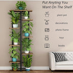 LINZINAR Plant Stand 8 Tier 9 Potted Multiple Flower Pot Holder Shelf Indoor - Image 5