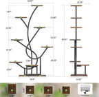 Plant Stand Indoor with Grow Lights - Image 6
