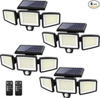 Tuffenough Solar Outdoor Lights 2500LM 210 LED Security Lights by SolarOutdoorLights