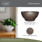 Classic Home and Garden Rosie Modern Planter w/Drainage - Image 2