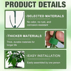 10pcs Stackable Monstera Plant Support Stakes - Image 6