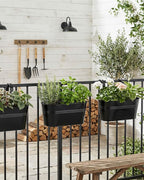 Metal Railing Planters for Outdoor Plants - Image 6