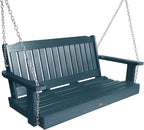 highwood AD-PORL2-NBE Lehigh Porch Swing, 4 Feet, Nantucket Blue by highwood