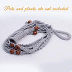 35 Inch Macrame Plant Hanger, Large - Image 9