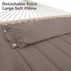 SUNCREAT 55 Inch Extra Large Double Hammock - Image 4