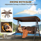3 in 1 Outdoor Porch Swing - Image 2