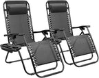 Homall Zero Gravity Chair Patio Folding Lawn Lounge Chairs Outdoor Lounge - Image 10