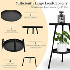 Metal Plant Stand, Plant Stand Indoor Outdoor, Metal Rustproof Flowers - Image 3