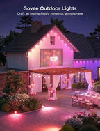 Govee Permanent Outdoor Lights 2, 150ft RGBIC Outdoor Lights - Image 2
