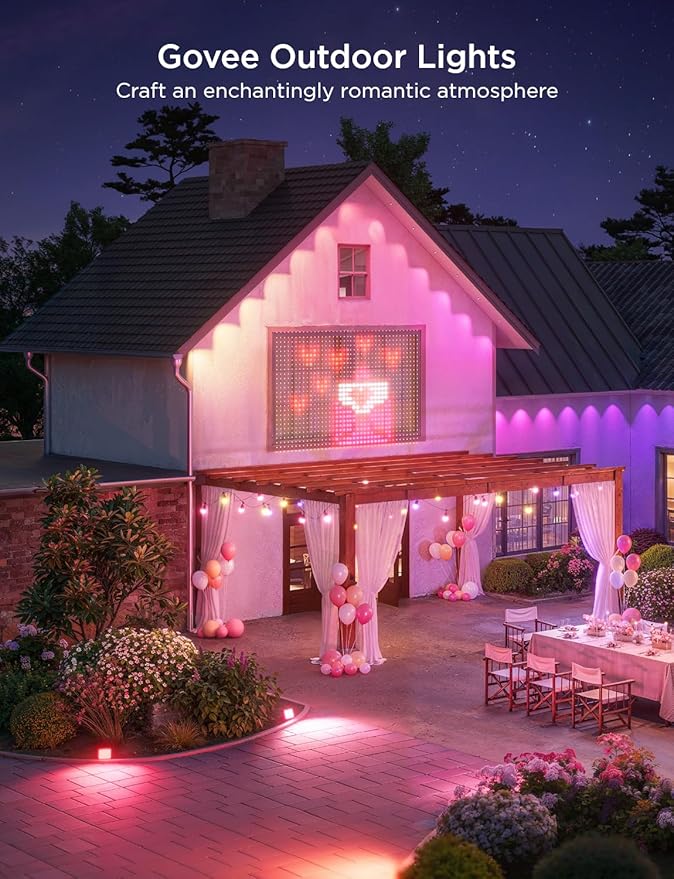 Govee Permanent Outdoor Lights 2, 150ft RGBIC Outdoor Lights - Image 2