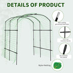 DoCred Tall Garden Arch Trellis - Image 7