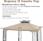 SCOCANOPY Replacement Gazebo Canopy - Image 3